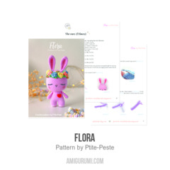 Flora amigurumi pattern by P'tite Peste