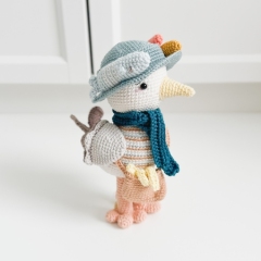 Chip the Seagull amigurumi pattern by Bluesparrow Handmade