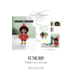 Fe the boy amigurumi pattern by Lennutas