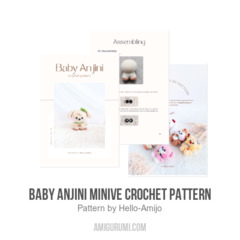 Baby Anjini Minive Crochet Pattern amigurumi pattern by Hello Amijo