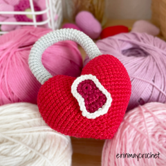 Love Lock amigurumi pattern by erinmaycrochet