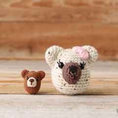 Bear Egg amigurumi by Jen Hayes Creations