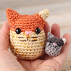 Cat Egg amigurumi pattern by Jen Hayes Creations