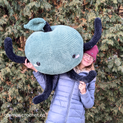 Stardew Valley Jumbo Junimo  amigurumi by Cosmos.crochet.qc