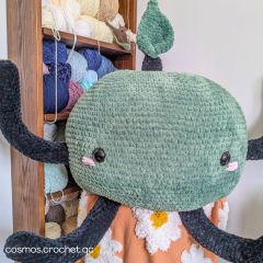 Stardew Valley Jumbo Junimo  amigurumi pattern by Cosmos.crochet.qc