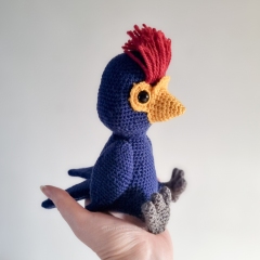 Tuile the Turaco amigurumi pattern by LittleEllies_Handmade