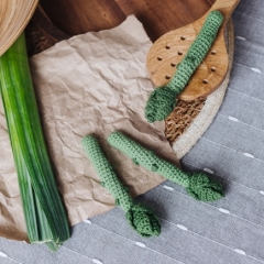 Amigurumi ASPARAGUS spears amigurumi pattern by Mommys Bunny Crafts