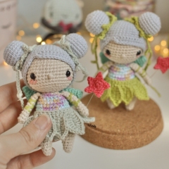 Petalo the flower fairy  amigurumi pattern by O Recuncho de Jei