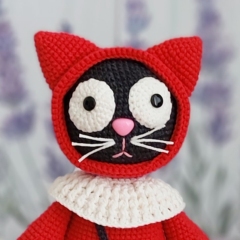 Red cat amigurumi by Iryna Zubova