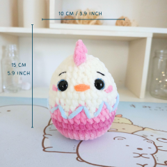 4 in 1 - Easter Eggs amigurumi by Hugurumitoys