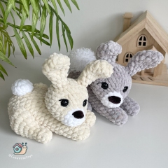 Forest Bunny amigurumi pattern by CuteVilleToys