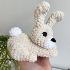 Forest Bunny amigurumi by CuteVilleToys