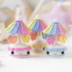 Kawaii Music Box (Carousel) amigurumi pattern by AradiyaToys