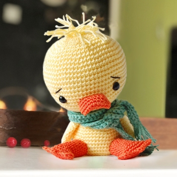 Chico the Duck amigurumi pattern by Pepika