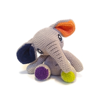 Pixie Elephant amigurumi pattern by Crochetbykim