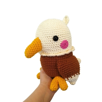 Rocky Eagle amigurumi pattern by Crochetbykim