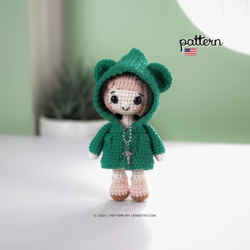 Xin the girl amigurumi pattern by Lennutas