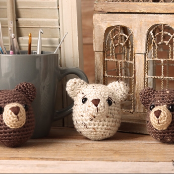 Bear Egg amigurumi pattern by Jen Hayes Creations