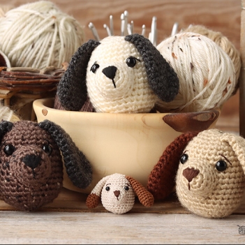 Dog Egg amigurumi pattern by Jen Hayes Creations