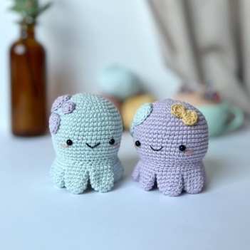 Octo-baby the Baby Octopus amigurumi pattern by One Little Ragdoll