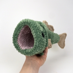 Plush Barry the Bass Pattern amigurumi pattern by Theresas Crochet Shop