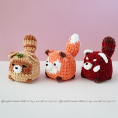 The Chubby Forest Animals amigurumi pattern by Khuc Cay