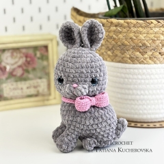 Cute Bunny amigurumi pattern by TANATIcrochet