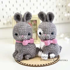 Cute Bunny amigurumi pattern by TANATIcrochet