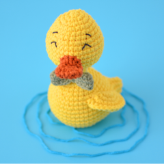 Jeff the Duck amigurumi pattern by Elisas Crochet