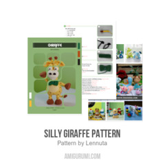 Silly Giraffe Pattern amigurumi pattern by Lennutas