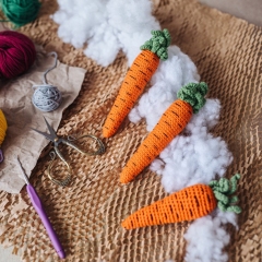 Easter carrot pattern amigurumi pattern by Mommys Bunny Crafts