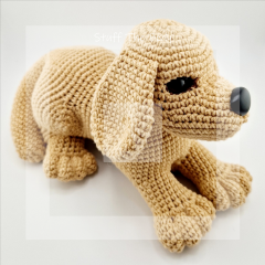 Spaniel Pup no-sew pattern amigurumi pattern by StuffTheBody