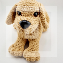 Spaniel Pup no-sew pattern amigurumi by StuffTheBody