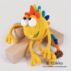 Foster the Monster amigurumi pattern by IlDikko