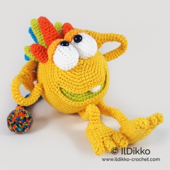 Foster the Monster amigurumi by IlDikko