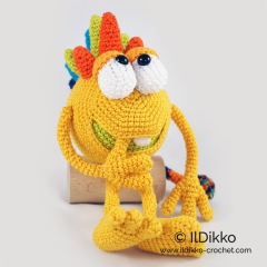 Foster the Monster amigurumi pattern by IlDikko