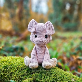 Pancetta the Pig amigurumi pattern by LittleEllies_Handmade