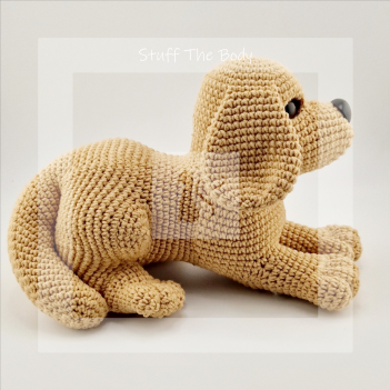 Spaniel Pup no-sew pattern amigurumi pattern by StuffTheBody