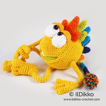 Foster the Monster amigurumi pattern by IlDikko