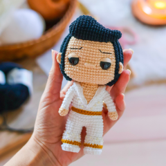 Elvis Presley amigurumi pattern by Crocheniacs