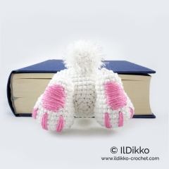 Bunny Bookmark amigurumi pattern by IlDikko