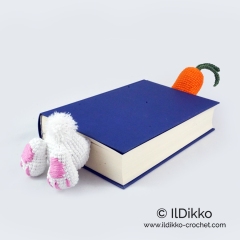 Bunny Bookmark amigurumi by IlDikko