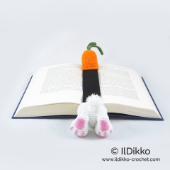 Bunny Bookmark amigurumi pattern by IlDikko