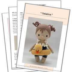Catalina amigurumi pattern by unknown