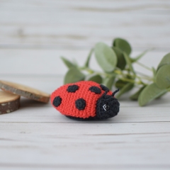 Little Ladybug amigurumi by Elisas Crochet