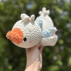 Buttercup & Daffodil, No Sew Ducks amigurumi pattern by Lex in Stitches