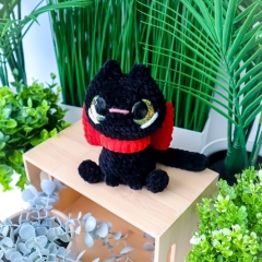 Itty Bitty Kitty, 2 in 1 Pattern  amigurumi by Lex in Stitches