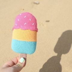 Ice Lollies - Popsicles amigurumi pattern by Smiley Crochet Things