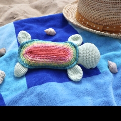 Turtle Sunglasses Case amigurumi by Smiley Crochet Things
