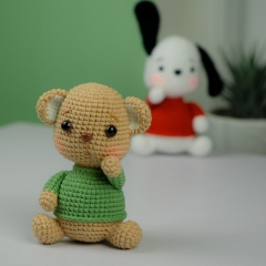 Bubu The Bear amigurumi by Lennutas